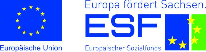 ESL – Europäischer Sozialfonds; Europa fördert Sachsen